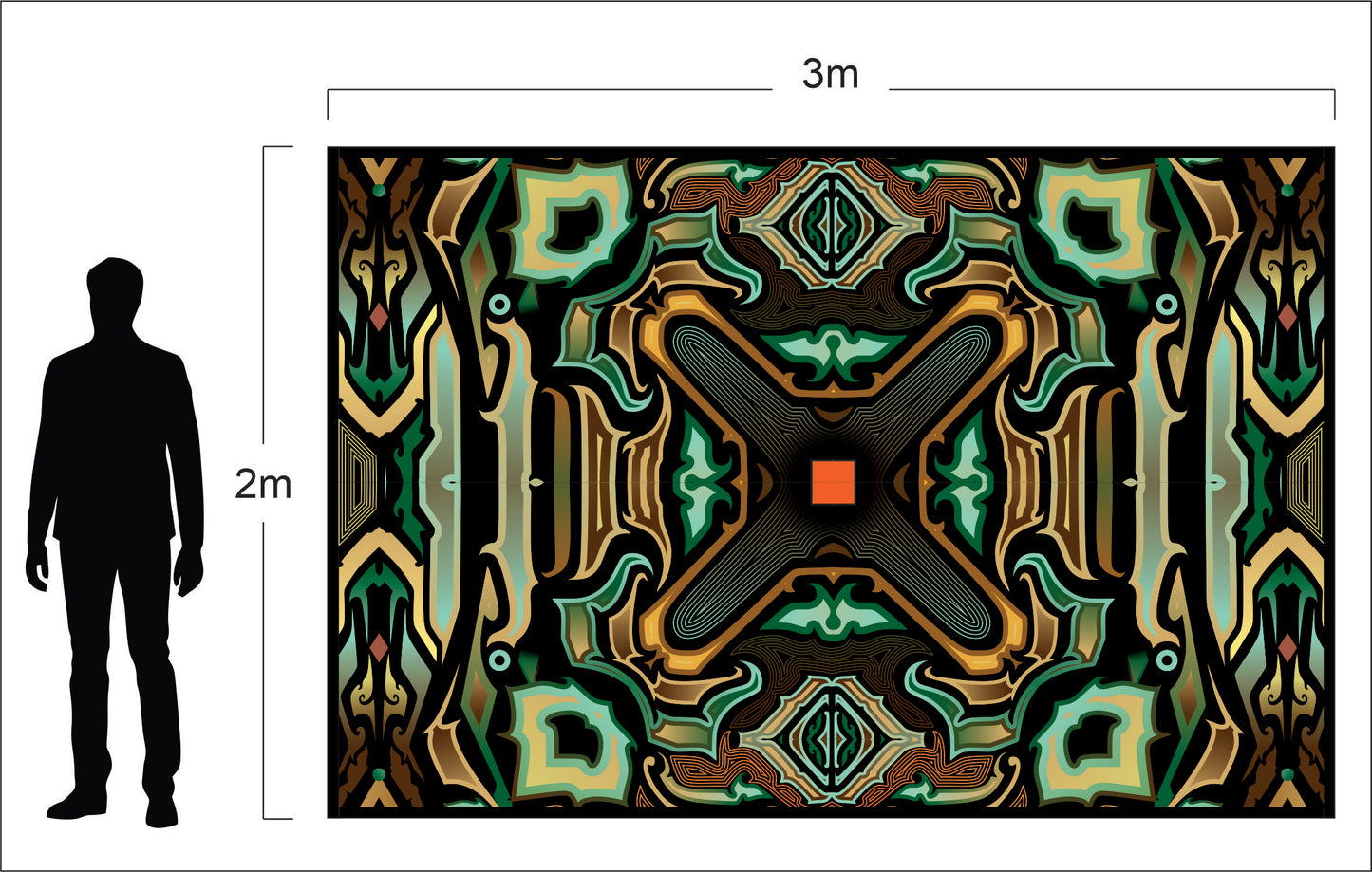 GLYPH backdrop