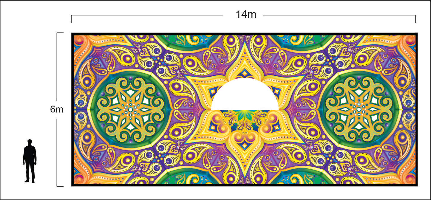 PAISLEY one piece stage
